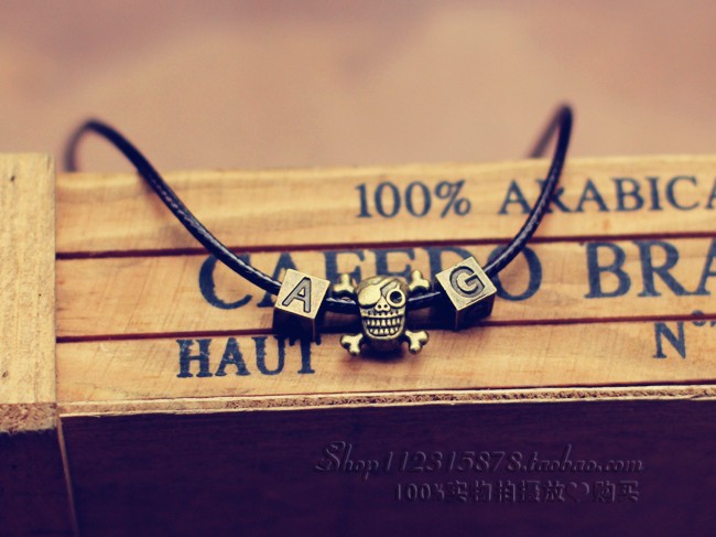 Xu hướng thời trang cá nhân Hàn Quốc handmade handmade số tự tay vòng tay dây thừng Châu Âu và Hoa Kỳ vòng tay cặp vợ chồng mô hình nam và nữ vòng đá