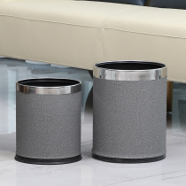  Trash can Household living room kitchen dedicated double-decker office bathroom high-end simple light luxury style commercial large