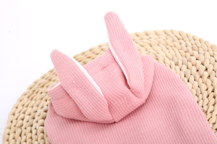 Chó cưng Teddy luật chiến đấu quần áo mèo Bago quần áo chó nhỏ tai thỏ dễ thương phim hoạt hình mèo mùa xuân và quần áo mùa hè - Quần áo & phụ kiện thú cưng áo thú cưng