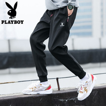 Flowers Playboy Officer Net Casual Pants Mens Summer Trend Students Bouquet Pants Teen Thin mens 90% pants