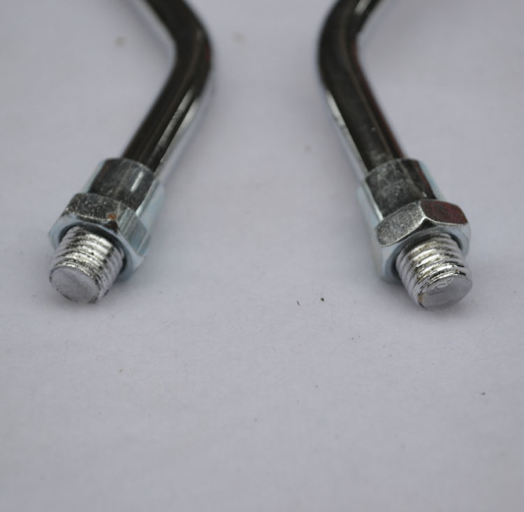 Pearl River Honda 125 CG125 Gương chiếu hậu Gương Gương Phụ kiện xe máy Chỉnh nha 10 mm - Xe máy lại gương gương xe máy 5 cạnh