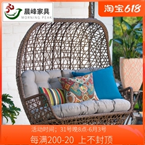 Birds nest hanging basket Cane Chair Adult Indoor Living-room Hanging Chair Balcony Outdoor Bassinet Chair Double Hanging bed Courtyard Swing Chair