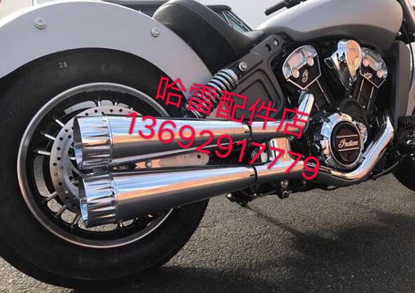 Ấn Độ Hướng đạo Kỵ binh Bobber sửa đổi ống xả CFR phía sau ống xả CFR - Ống xả xe máy