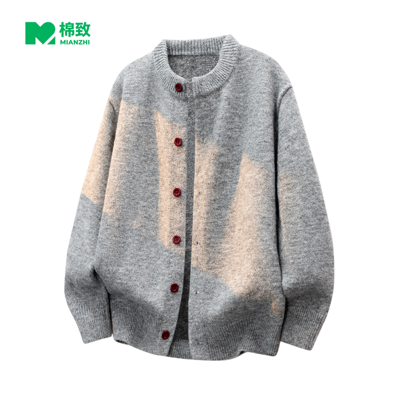 Cotton Official Genuine Sweater Jacket for Men and Women 2026 New Heavyweight Red Button Knitted Wool Sweater Autumn Winter Top Cotton Official Genuine Sweater Jacket for Men and Women 2026 New Heavyweight Red Button Knitted Wool Sweater Autumn Winter Top