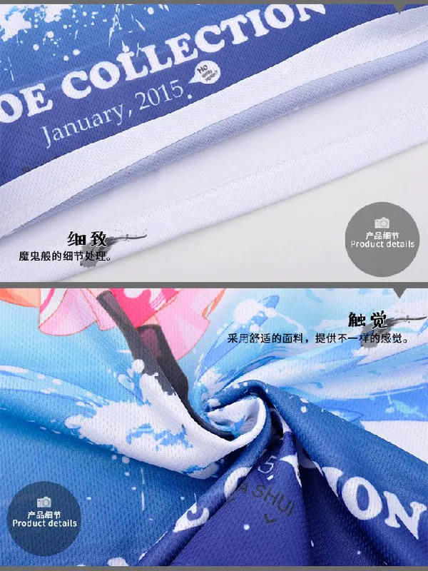 Yêu sống phiên bản Q Nicole South Bird Áo phông trắng Anime xung quanh Váy ngắn tay dài sinh viên tùy chỉnh - Carton / Hoạt hình liên quan những hình dán cute