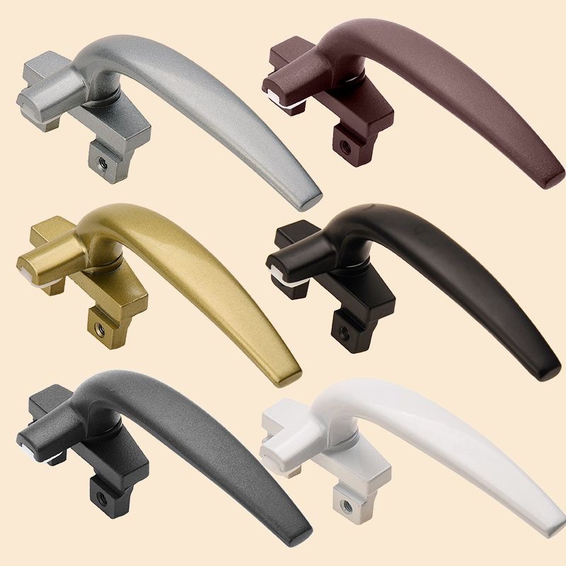 38-type window handle push-out window handle window lock old-fashioned window seven-character handle door and window handle for engineering