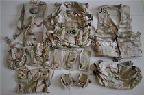 Rare collection of American production Jun version of the new DCU molle ii three sand color attack bag backpack set SDS production