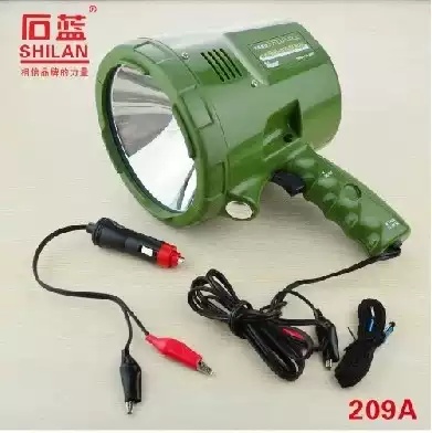 Stone blue field xenon lamp marine fishing boat 24 volt car handheld xenon lamp strong light searchlight headlight 209D