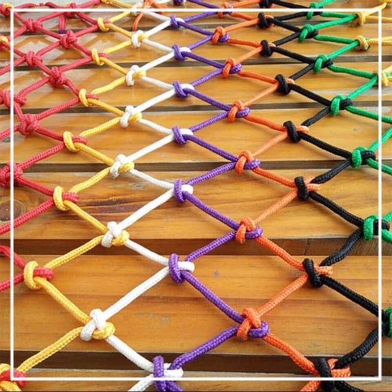 Safety net home nylon net rope decorative net anti-fall net anti-fall kindergarten children's stairs balcony protective net