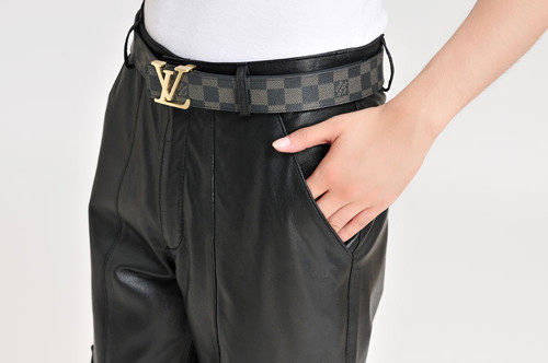 Pantalon cuir homme en vrac pour jeunesse pour hiver - Ref 1491811 Image 27