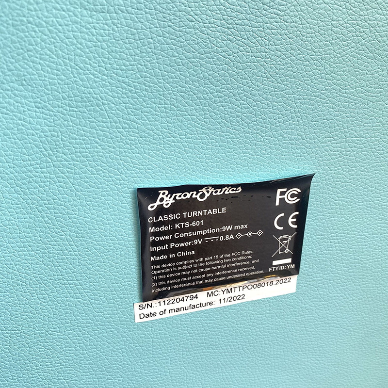 Виниловый проигрыватель 装逼送礼利器！出老美覆古黑胶唱片机3速内置立体声扬声手提箱