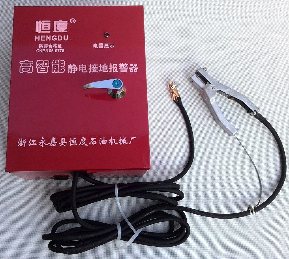 Fixed high intelligence HTS-GD type gas station electrostatic grounding alarm factory direct sales original