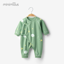 Baby jumpsuit cotton boneless newborn clothes Spring and Autumn Children Baby monk clothing just born ha clothes
