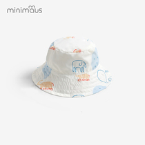 (UV protection) baby sun hat spring and autumn thin sun hat children fisherman hat baby sun hat