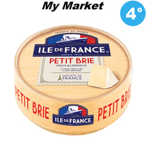 ILE De France Petit Brie Cheese French Borg Franch Little Brie cheese