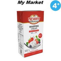 French]PresidentWhipping Cream President ultra-high temperature instantaneous sterilization light Cream