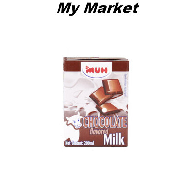 Danish] Muh Chocolates Milk 200ml Danish Ganti Ranch Chocolate Taste Milk