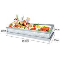 Наклонная ледорубка 150*60см (акрил)