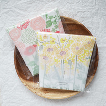 Nakagawa Seventh Store Japan imported fresh flowers Japanese dish cloth kitchen rag cloth cloth scarf universe