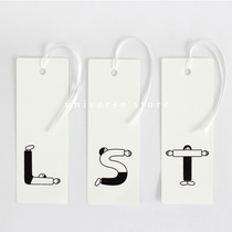 Spot popular Japanese illustrator Noritake BOOK MARK paper decorative bookmarks