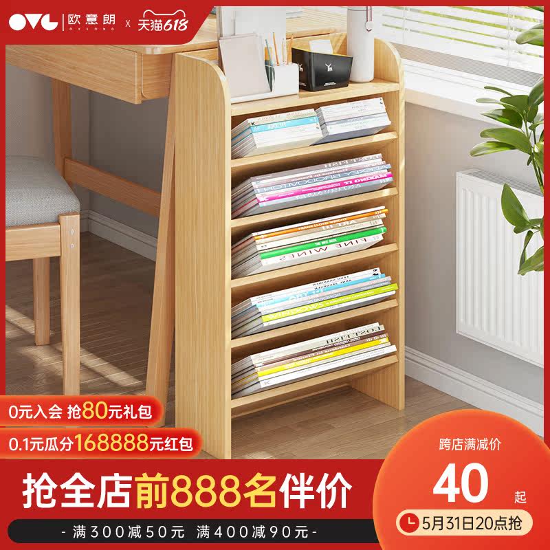 Bookshelves Simple Shelving Floor Leaning Against Wall Home Bedroom Student Containing Layer Shelf Desk Desk Next To Small Bookshelves