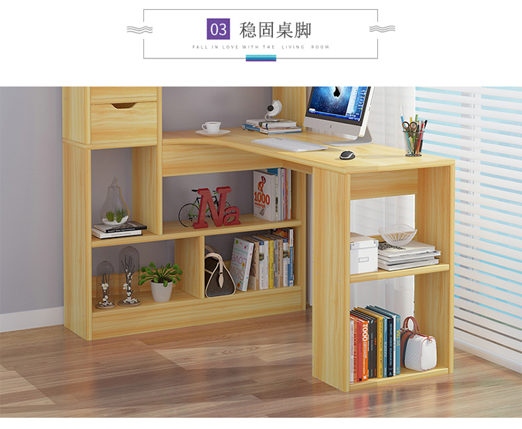 Bàn máy tính, bàn, giá sách, bàn, kết hợp, đơn giản, hiện đại, nhà, bàn, học sinh, bàn, bàn - Bàn bàn máy tính gaming