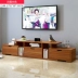 Tủ tivi hiện đại tối giản Bàn trà kết hợp tủ TV kết hợp phòng khách căn hộ nhỏ Tủ kính thiên văn Bắc Âu giả gỗ - Buồng tủ để quần áo Buồng