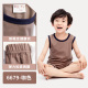 Boys vest bộ mùa hè 2020 mới trẻ em không tay quần short hai mảnh bộ trẻ em lớn không tay cotton t-shirt.