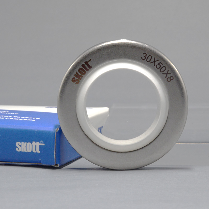 Skott imports food grade oil seal stainless steel white lip shaft seal 21-30