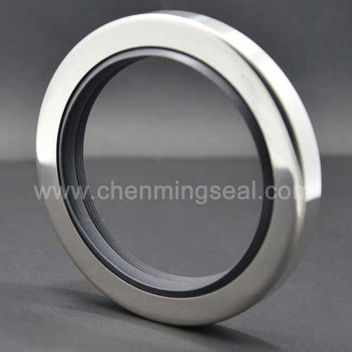 Screw air compressor oil seal Imported stainless steel PTFE oil seal Atlas head shaft seal repair parts