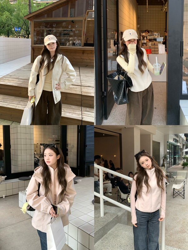Yangwawa~City Urban Everyday Jacket Hanfu Coat Three-In-One Technology Water-Repellent