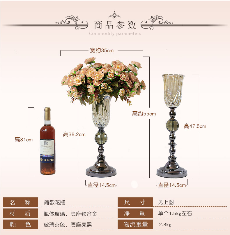 Phong cách thủ công châu Âu và Mỹ đồ trang trí mới mô hình cổ điển phòng khách phòng tiền sảnh bàn phụ kiện nhà kính pha lê các đồ trang trí bàn làm việc