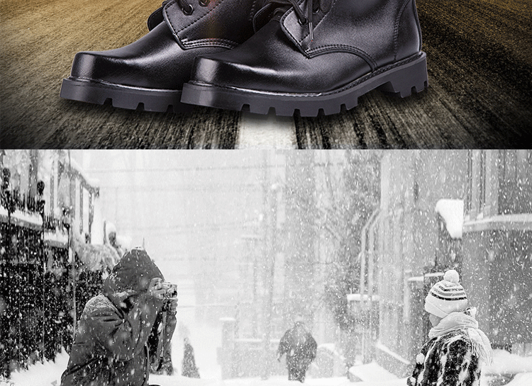 Bottes militaires pour homme - porter - Ref 1398748 Image 12