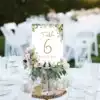 Wedding table card double-sided custom original brand creative Birthday party business table number plate seat card