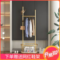 Hanger Floor Standing Clothes Rack Bedroom Hanging Hanger Removable Hanging Clothes Rack Hanger Sub High Face Value Hanger