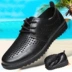 Mùa hè dép da nam kinh doanh giày thông thường giày nam trung niên Sandal