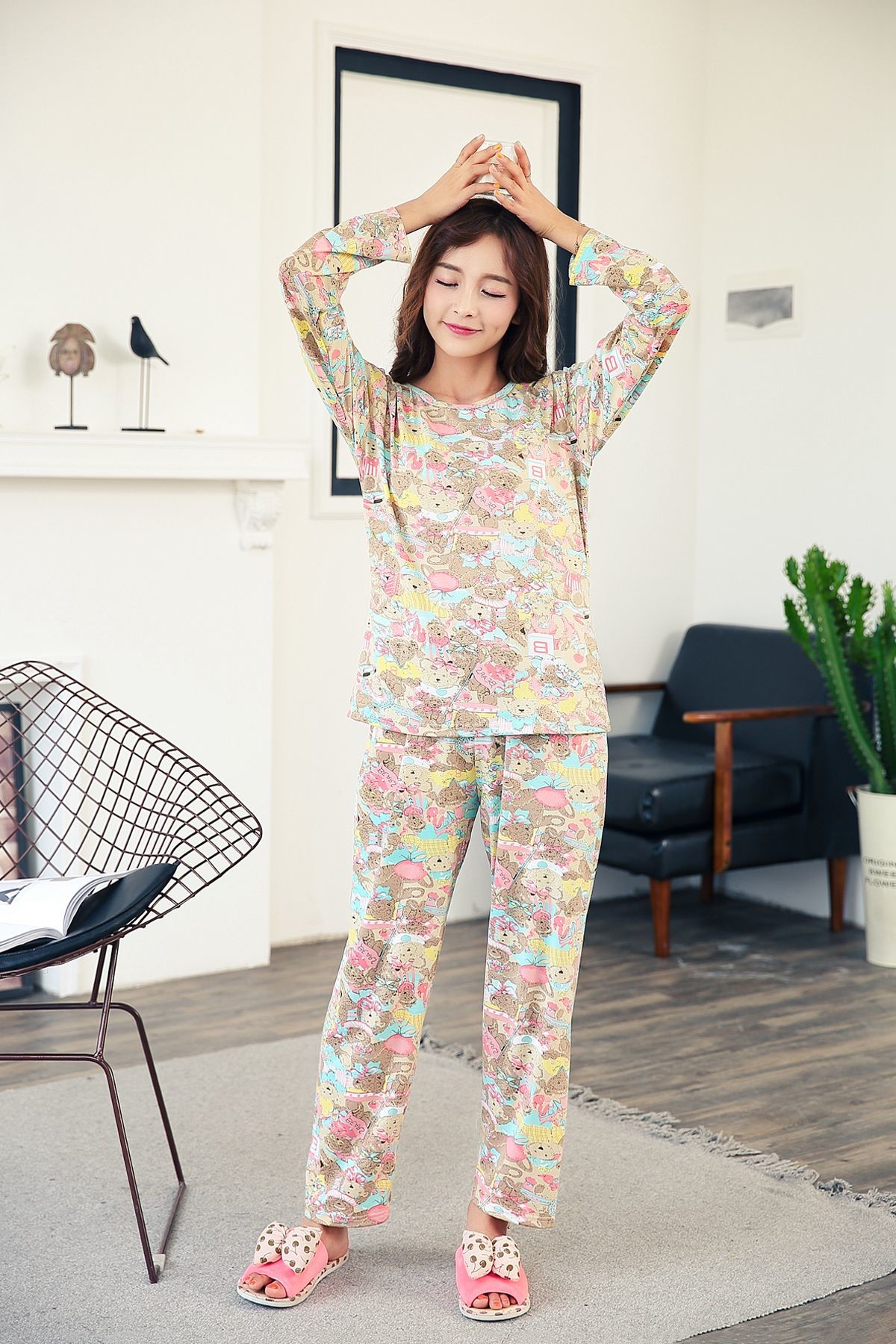 Pyjama pour femme OTHER   à manches longues - Ref 2996944 Image 91