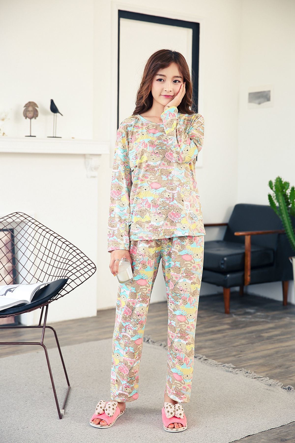 Pyjama pour femme OTHER   à manches longues - Ref 2996944 Image 89