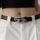 Корейский покупательский ремень GP leather D в американском ретро стиле y2k hot girl jeans belt fashion all-match cleanfit mini 1