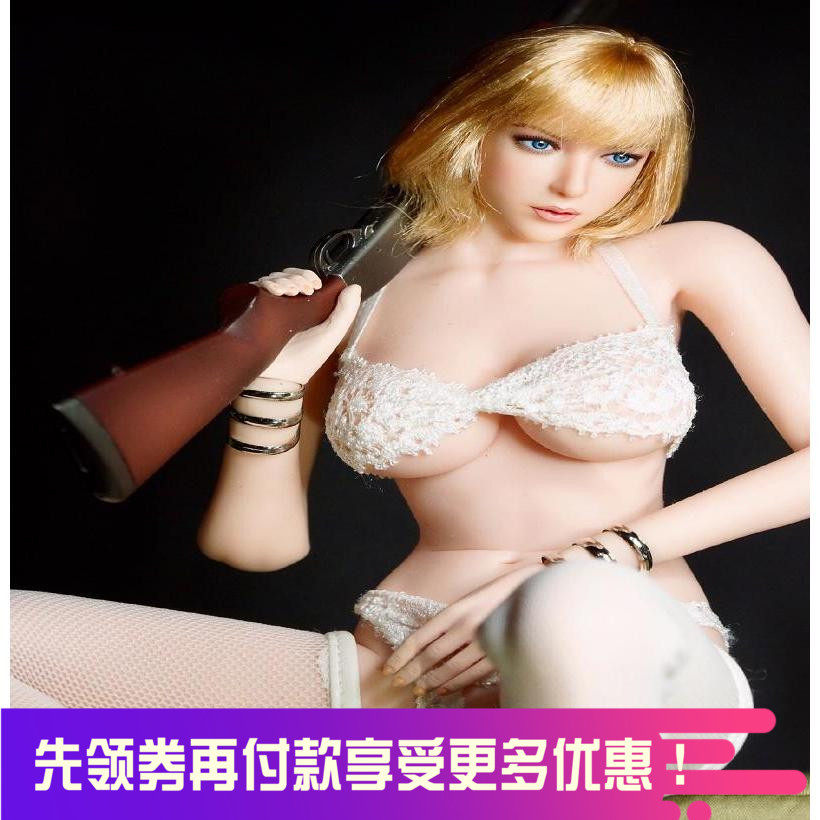1 6 Female Soldier Lace White Lingerie Panties with phicen VERYCOOL LD UD JO evoke