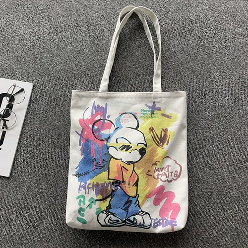 Tide, вместительный и большой шоппер, сумка на одно плечо, сумка через плечо, коллекция 2023, популярно в интернете