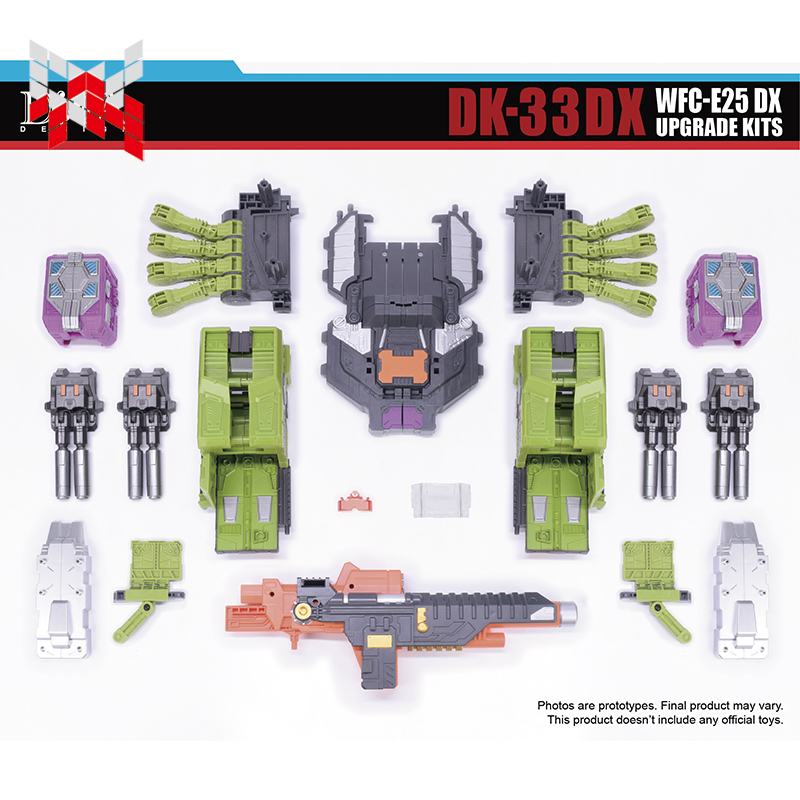 Dna Dk19 21 23 Set Animation Original Color 33Dx Generation Titan-Class Sack Giant Accessory Pack in Stock