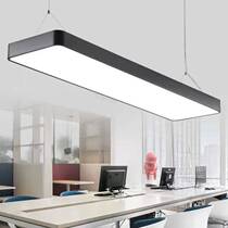 Minimalist modern led suction dome lamp hoisting strip shaped lamp office working light conference room office lamp