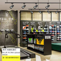 Led track spotlight rail light 12W30W clothing store showroom Background Wall Cob Suction top Ming fit Spotlight Track light