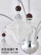 Second-Hand Living Room Crystal Star Chandelier Bauhaus Room Study Bedroom Lamp French Light Luxury 2026 New Model Lighting Fixtures