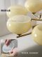 Vintage Living Room Chandelier, Retro Dining Room French Bauhaus Style Dining Room Bedroom Study Cream Persimmon Solid Wood Lighting Fixtures