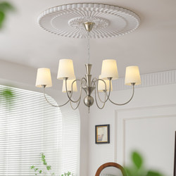 French Mid-Century Style Living Room Chandelier American Retro Modern Minimalist Dining Room Study Bauhaus Bedroom Room Lamps