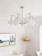 Bauhaus Modern Minimalist Living Room Star Crystal Chandelier High-End Luxury Bedroom Lamp Vintage Style Study Main Light