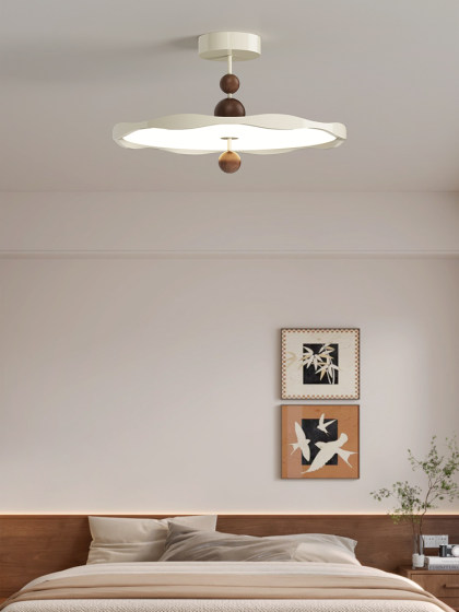 Second-Hand Bedroom Lamp, Cream-Style Ceiling Lamp, Retro French-Style High-End Semi-Suction Chandelier, Children's Room Lamp, Master Bedroom Lamp