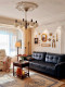 Medieval-Style Chandelier, French-Style Living Room Main Light, Song-Style Aesthetics, Retro, Full-Spectrum Eye Protection, Bedroom Bamboo Chandelier